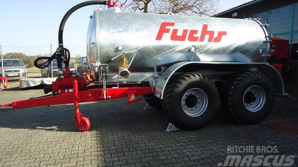 Fuchs VK 8 Tandem 8.000 Liter Tandemfass Poranyag tartályos