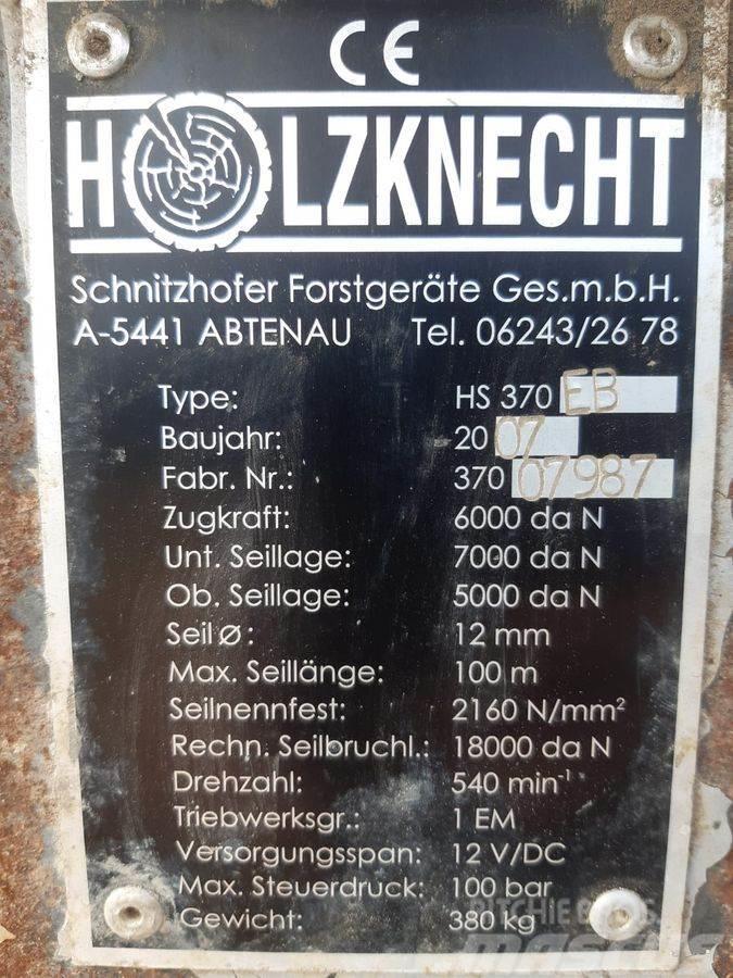  Holzknecht HS 370 EB - 7t hydr. Csörlők