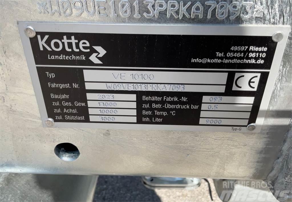 Kotte VE9.500 Poranyag tartályos
