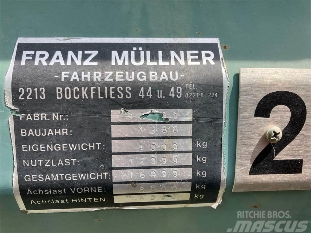  Müllner 12to Billenő Mezőgazdasági pótkocsik