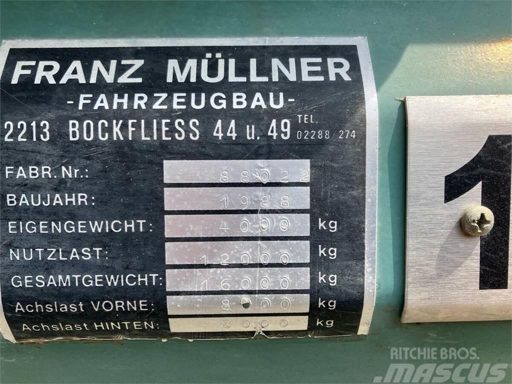  Müllner 12to Billenő Mezőgazdasági pótkocsik
