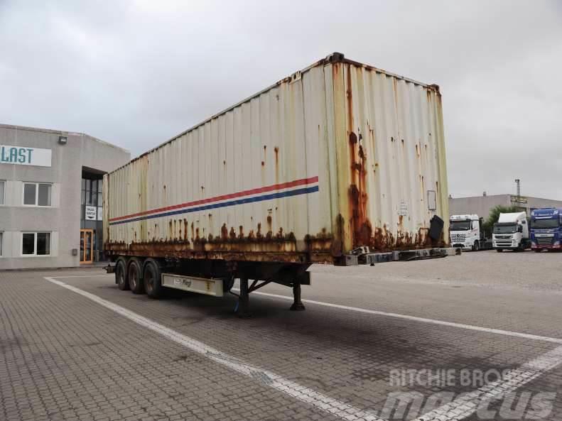 Fliegl Med container Konténerkeret / Konténeremelő félpótkocsik