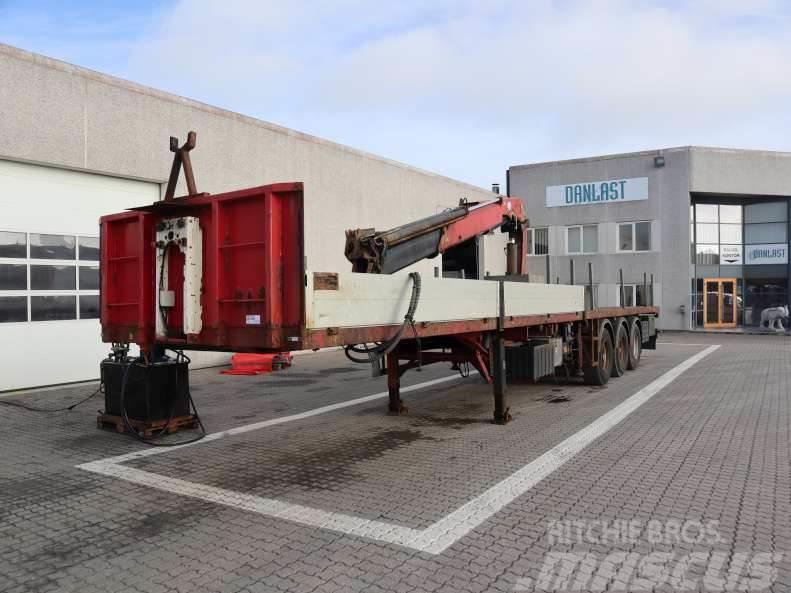  MTDK 13.5 m Platós / Ponyvás félpótkocsik
