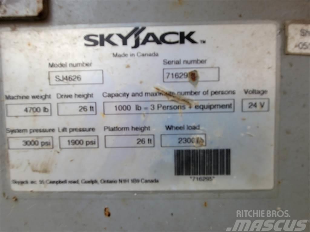 SkyJack SJ4626 Egyebek