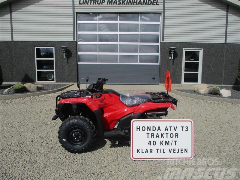 Honda TRX 420FE Traktor  STORT LAGER AF HONDA ATV. Vi hj Traktorok