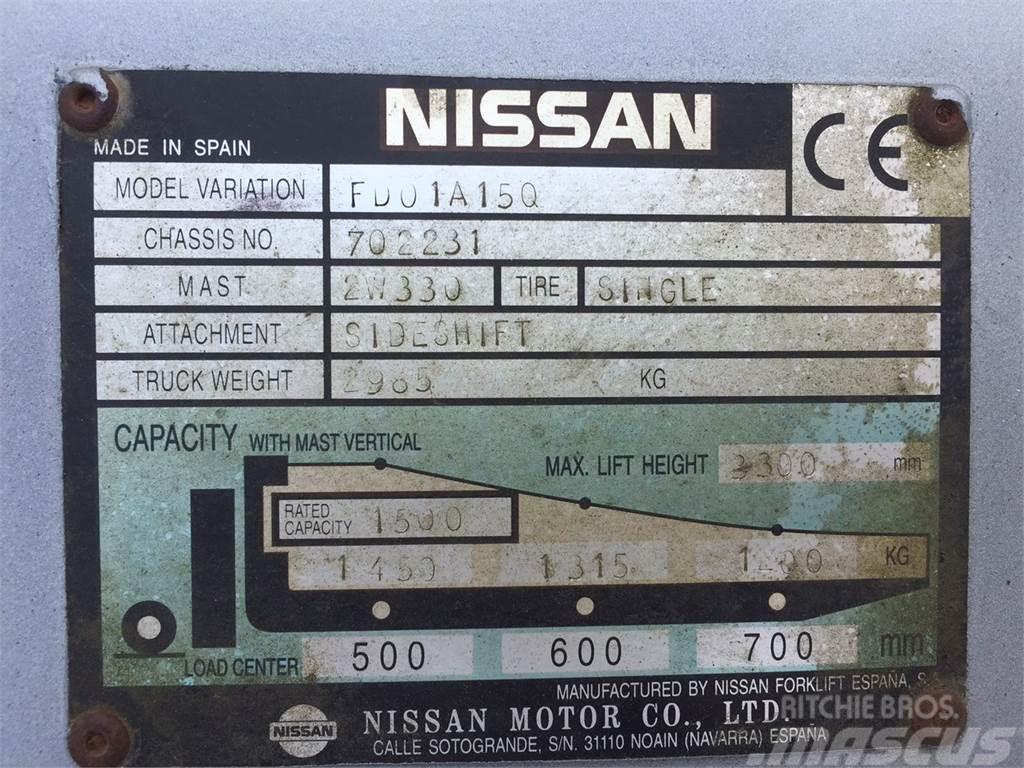 Nissan FD01A15Q Targoncák-Egyéb