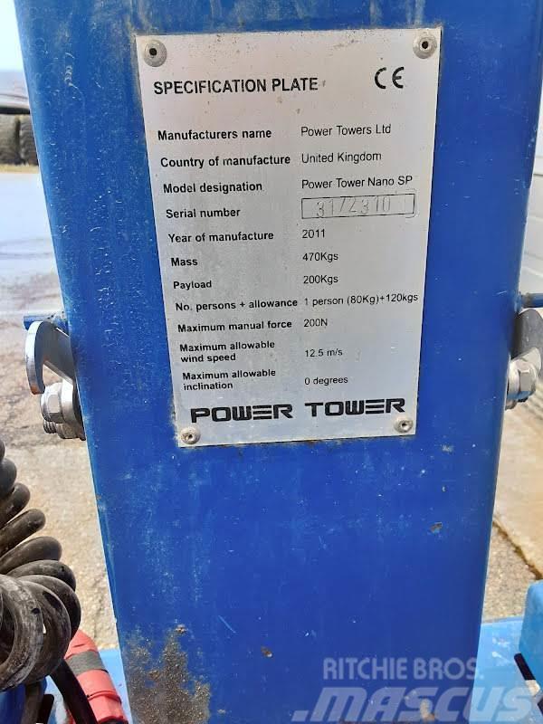 Power TOWERS NANO SP Egyéb felvonók és állványok