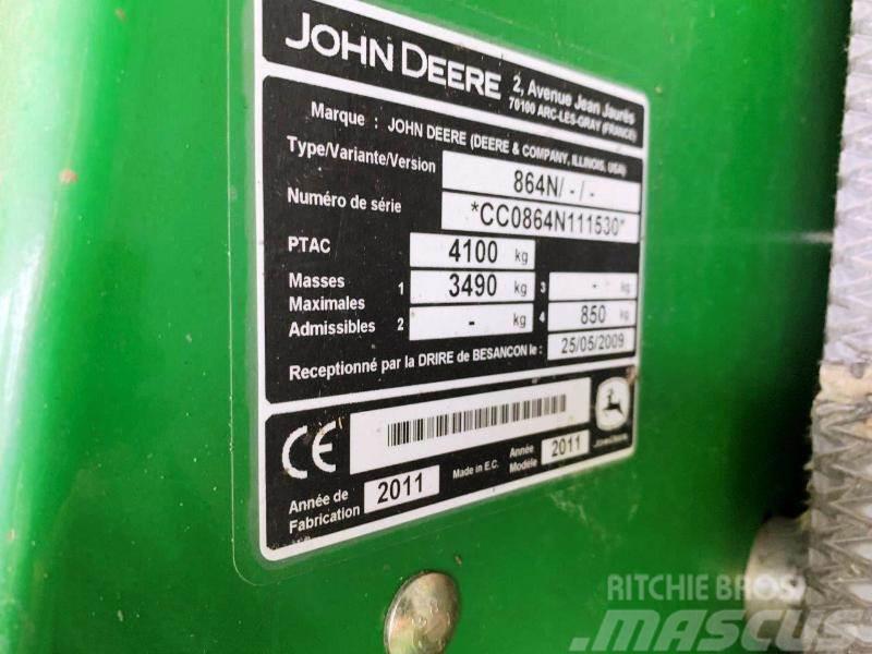 John Deere 864 Körbálázók
