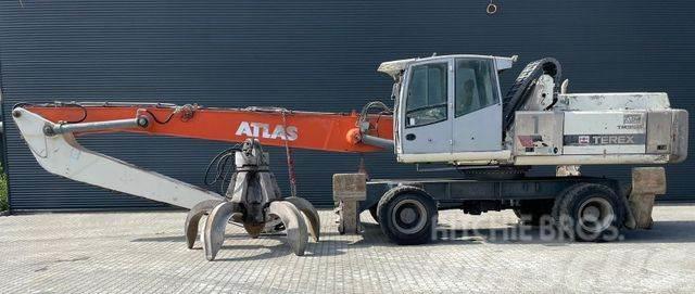 Atlas Terex TM350 *Bj2008/14500h/ZSA/Motorschaden* Gumikerekes kotrók