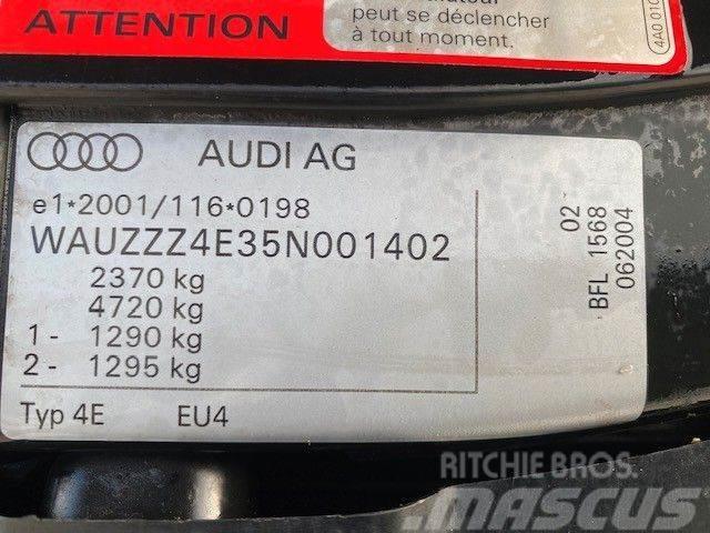 Audi A8 3.7 tiptronic quattro vin 402 Kistehergépjárművek