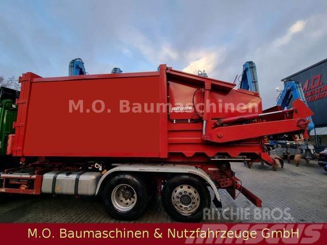Bruns SP 1502 / Müllsammelaufbau/ Hecklader / Hulladék szállítók