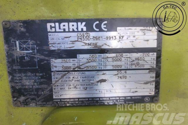 Clark C55SD Dízel targoncák