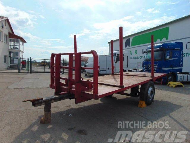  container / trailer for wood / rool off tipper Pótkocsi alváz