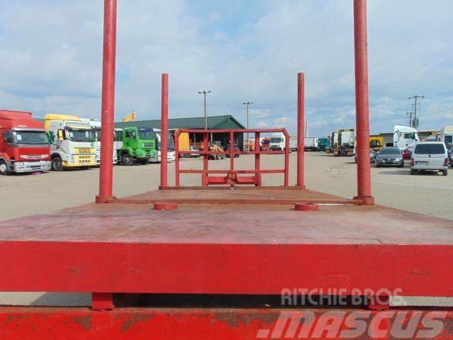  container / trailer for wood / rool off tipper Pótkocsi alváz