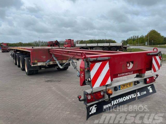 Faymonville 55 m long wing trailer Járműszállító félpótkocsik