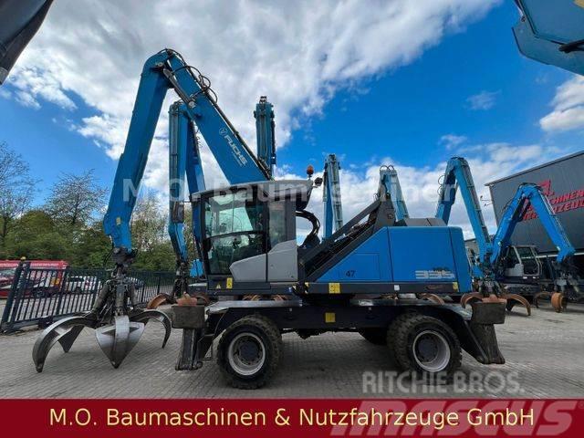 Fuchs MHL 335 T4f / AC /Polypgreifer / ZSA /Ad Blue/ Gumikerekes kotrók