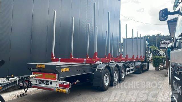  HD Truck Solution Holz und Langmaterial Rönkszállító félpótkocsik