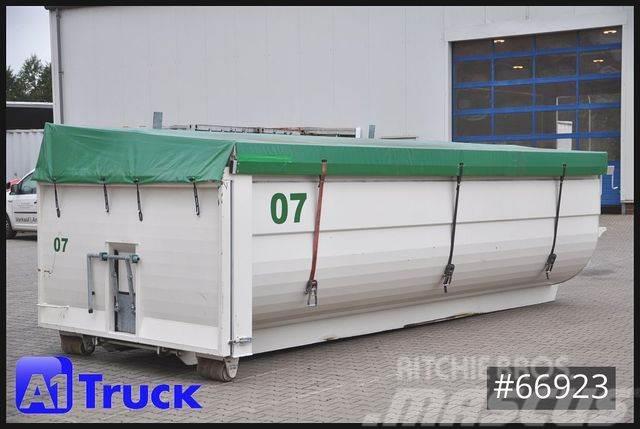 Hüffermann Abrollcontainer, 25m³, Abrollbehälter, Getreides Konténer keret / Konténeremelő pótkocsik