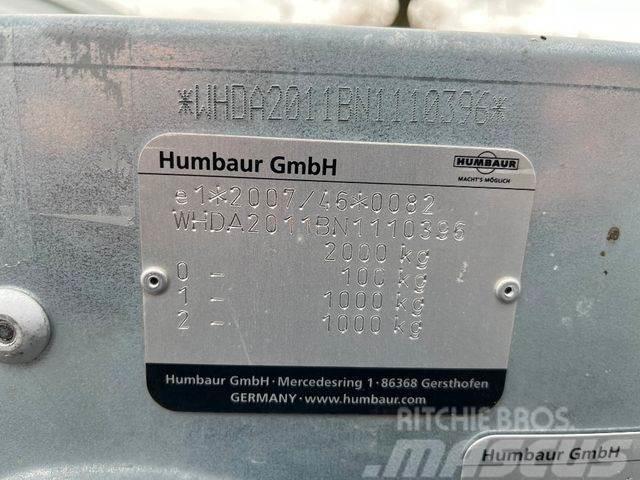 Humbaur FTK204020, Standort: FR/Corcelles Járműszállító pótkocsik