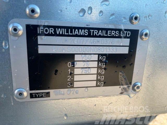 Ifor Williams 1Hu Pe75 NEW, cattle transport, vin 333 Állatszállító pótkocsik