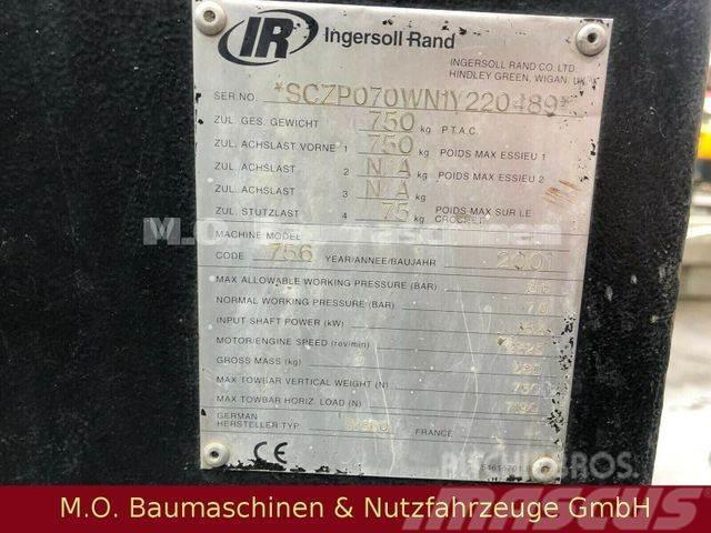 Ingersoll Rand Kompressor / 7 bar / 750 Kg Egyéb alkatrészek