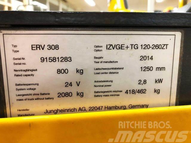Jungheinrich ERV 308 - SPEZIALBAU - 4659STD. - BJ.2014 Komissiózó magas emelésű targonca