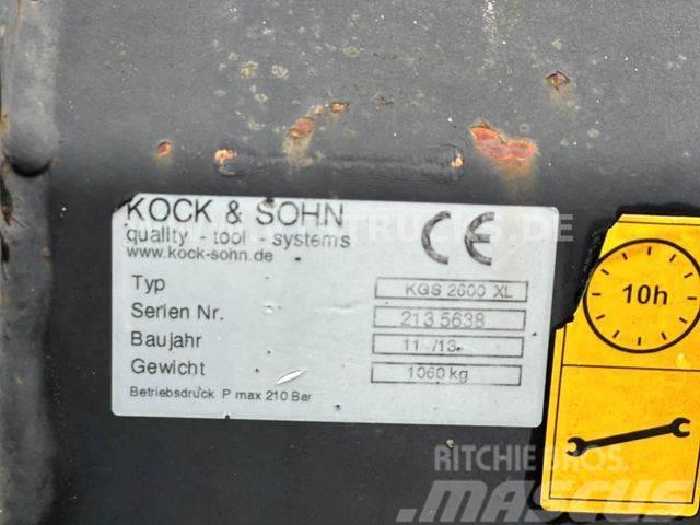 Kock &amp; Sohn KGS 2600 XL Silagegreifschaufel 2013 Egyebek