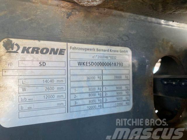 Krone freezer Diesel Electric vin 793 Hűtős félpótkocsik
