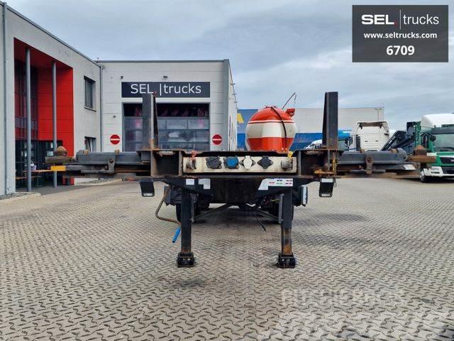 Krone SD / 20- und 40-Fuß-Container / Liftachse Mélybölcsős félpótkocsik