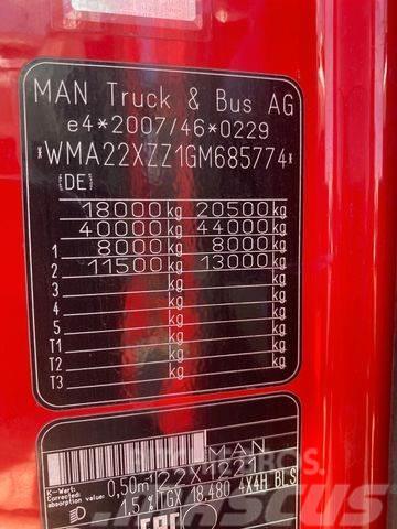 MAN TGX 18.480 manual, HYDRODRIVE E6+VS MONT vin774 Billenő teherautók