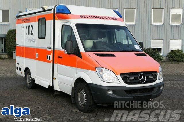 Mercedes-Benz 316 CDI Sprinter 4x2, Klima, Navi, Rettungswagen Mentőautók