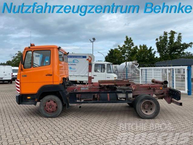Mercedes-Benz LK 814 BB Meiller Abroller / AHK / 6 Zyl. Horgos rakodó teherautók