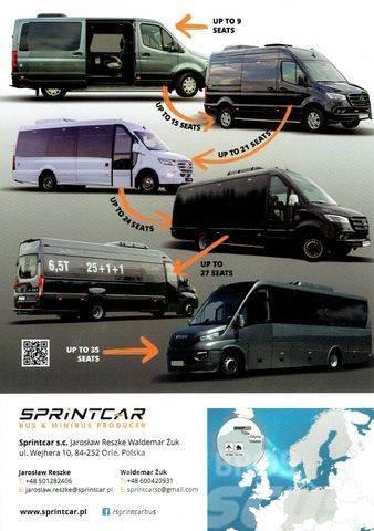Mercedes-Benz Sprinter 519 cdi XXL SprintCar 19+1+1 Mini buszok