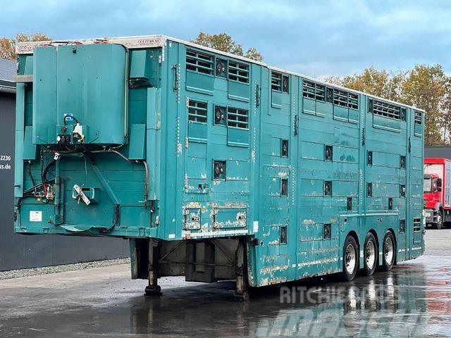 Pezzaioli 3.Stock Cattle-Cruiser Hals+Tiefbett Typ2 Állatszállító félpótkocsik