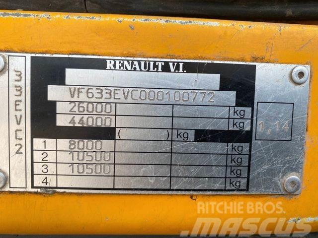 Renault KERAX 420.34 DCi threesided kipper 6x6, 13m3 772 Billenő teherautók