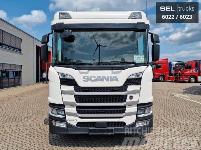 Scania G410 / Retarder / Ladebordwand / Lenk / KOMPLETT Italszállító tehergépkocsik