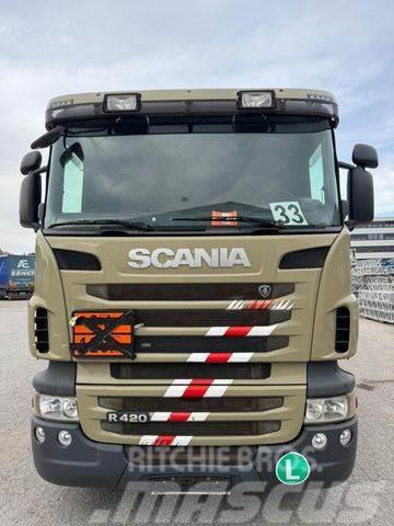 Scania R420 ADR 14000L BENZIN D HEIZ TANKWAGEN RETARDER Tartályos teherautók
