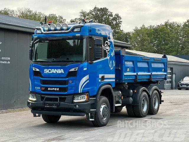 Scania R500 XT 6x6 Meiler Bordmatik Billenő teherautók