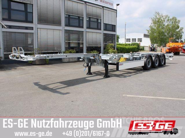 Schmitz Cargobull 3-Achs-Containerchassis Mélybölcsős félpótkocsik