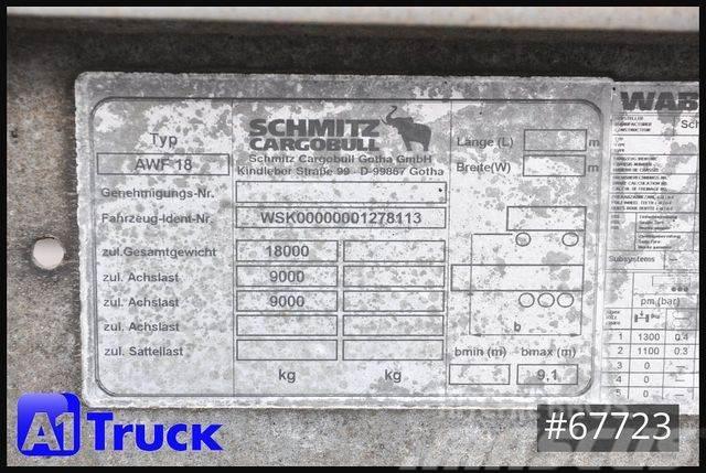 Schmitz Cargobull AWF 18, Standard BDF, 7,45, verzinkt, Konténer keret / Konténeremelő pótkocsik