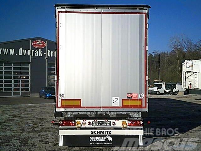 Schmitz Cargobull VARIOS, ALCOA Durabright, 2x LIFT Achsen, TOP Elhúzható ponyvás félpótkocsik