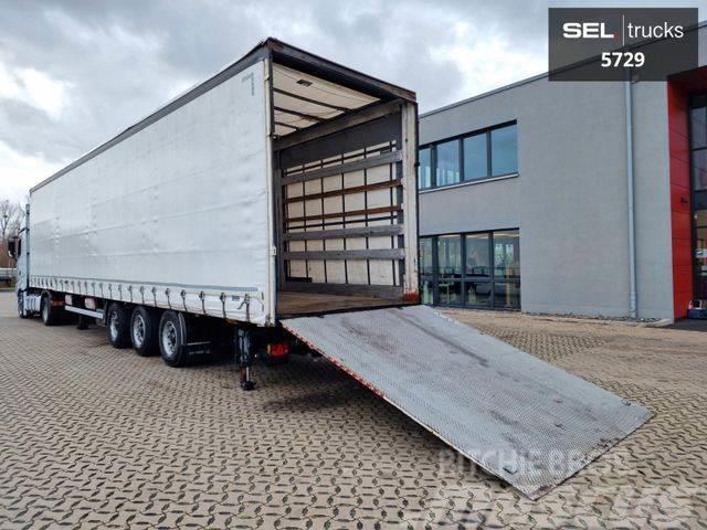Sommer SP24T / Ladebordwand / Dhollandia 5.000 kg Elhúzható ponyvás félpótkocsik