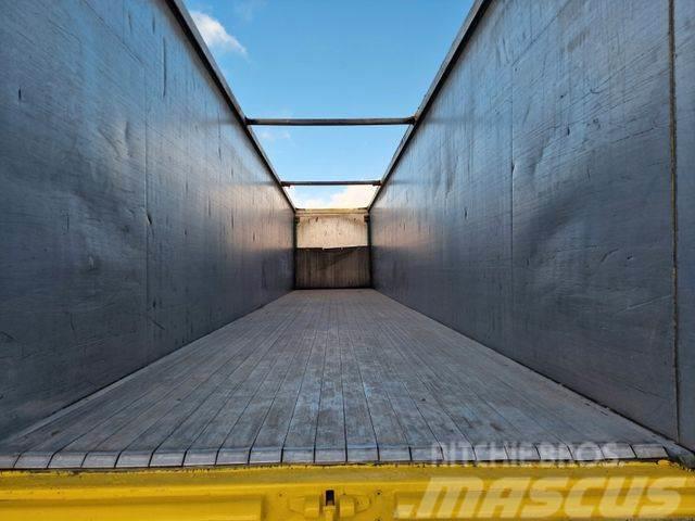 Stas Walkingfloor 92m3 Floor 8 mm 2014 year Dobozos félpótkocsik