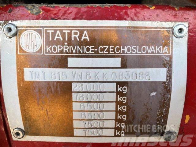 Tatra T 815 betonmixer 15m3 8x8 vin 088 Betonkeverők/Betonpumpák