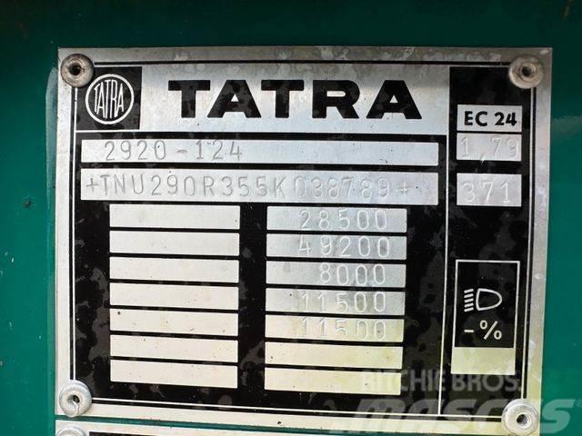 Tatra T 815 woodtransporter 6x6, crane+WILD 789+101 Rönkszállító teherautók