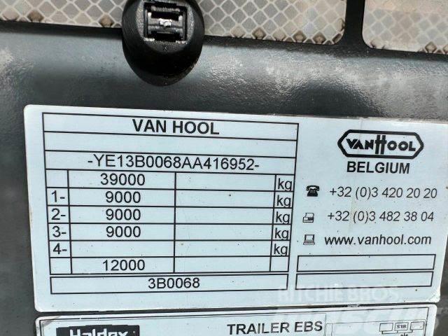 Van Hool BDF, food tank 20m3 vin 952 Tartályos félpótkocsik