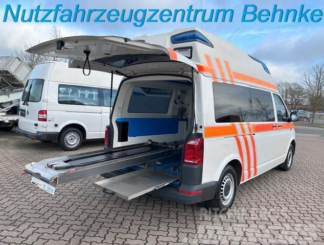 Volkswagen T6 RTW/KTW lang Ambulanz Mobile Hornis Mentőautók