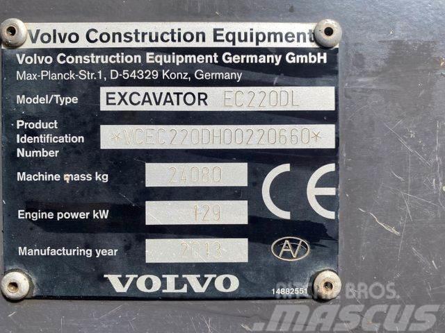 Volvo EC220 DL **BJ2013 *10000/ New Engine / New UC Lánctalpas kotrók