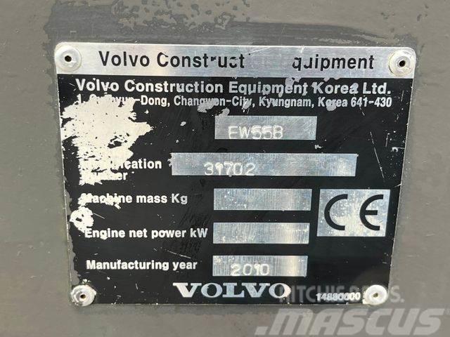 Volvo EW55B Gumikerekes kotrók