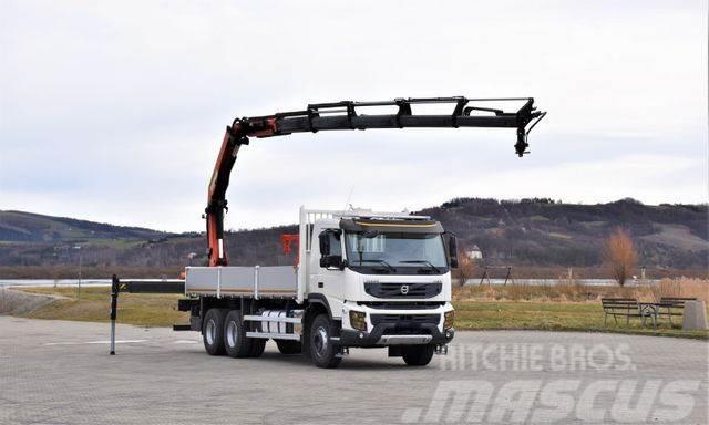 Volvo FMX 370 PRITSCHE 6,70m *PK 22002-EH+FUNK/6x4 Darus teherautók